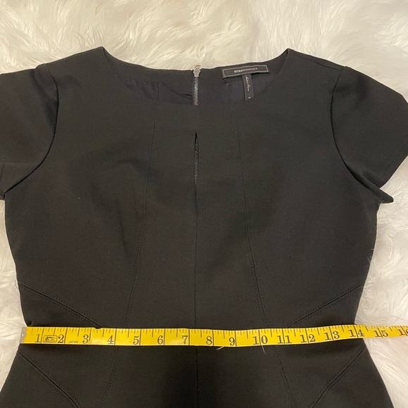 BCBG Black Cocktail Dress size M - Picture 5 of 14